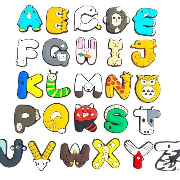 “Jibbts” Croc Shoe Design Letters - Picture 3 of 6